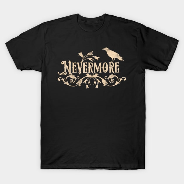 Nevermore T-Shirt by hauntedmanor